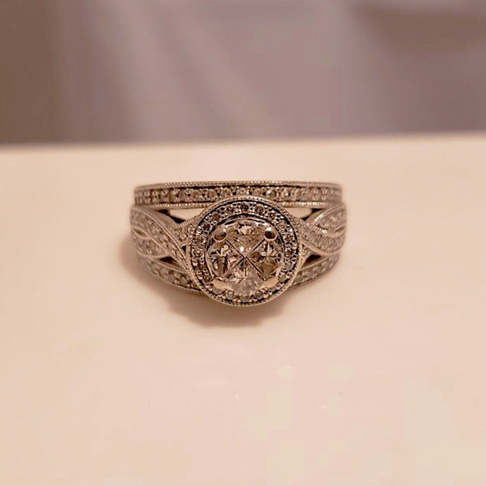 14k gold engagement ring